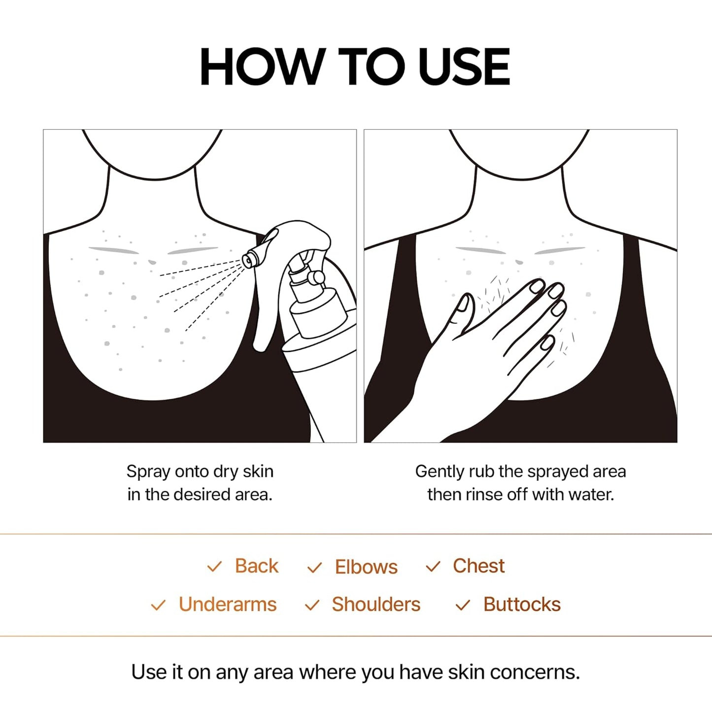 Virexa™ - Body Peel Spray Kojic + Turmeric